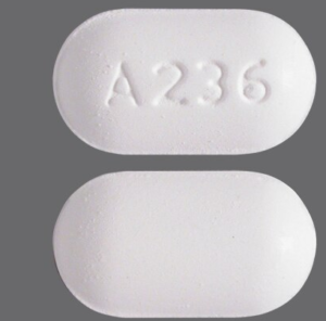 Butal/APAP/Caf 50-325-40mg Tab Able Laboratories Inc Pill Identification: A 236